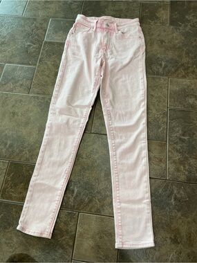 Levi's Light Pink Skinny Jeans